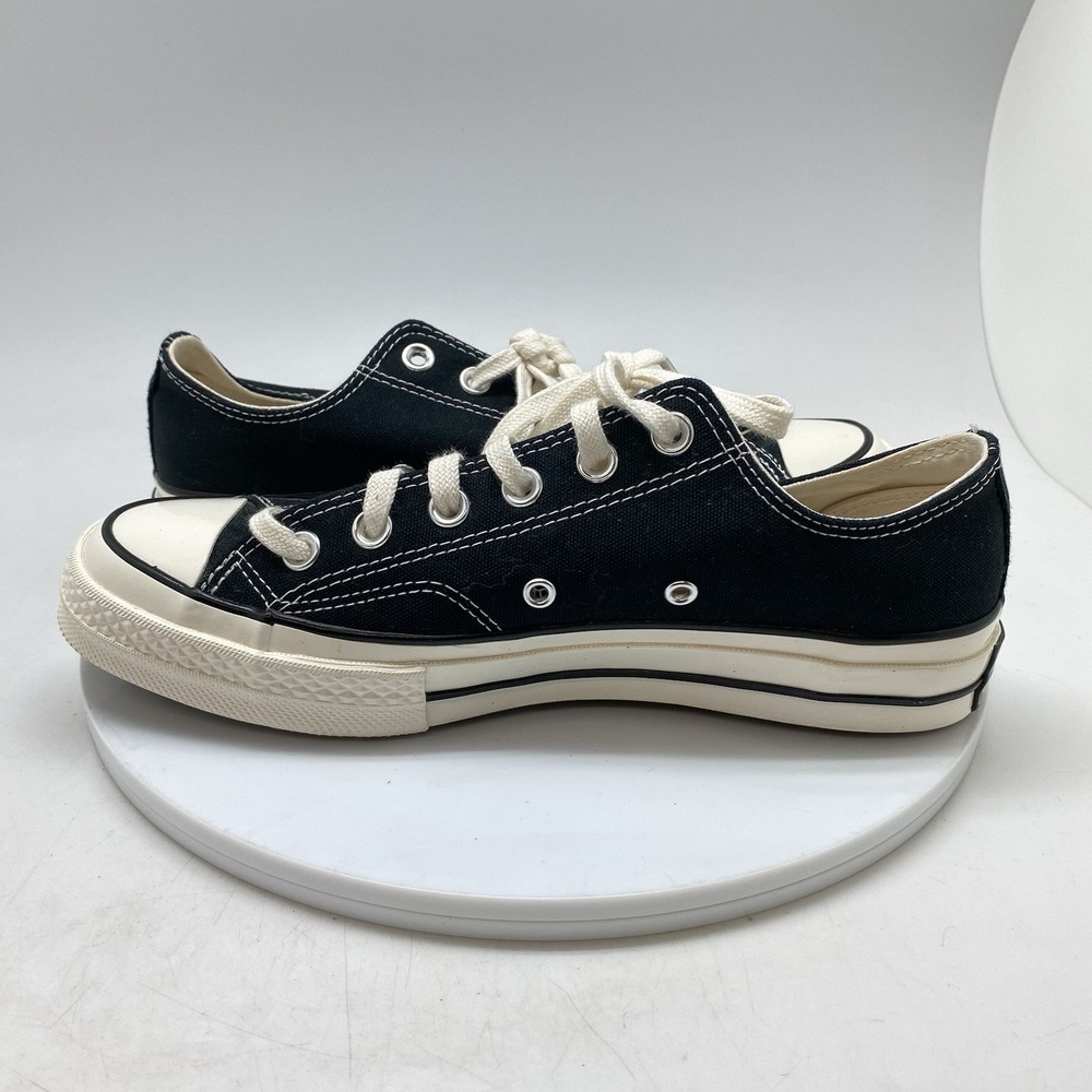 Converse Shoes Womens 8.5 Black Chuck Taylor All Star CTAS 70 Ox Sneaker 162058C - Picture 7 of 10